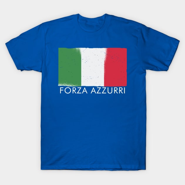 Italy soccer jersey italy football forza azzurri forza italia T-Shirt by JayD World